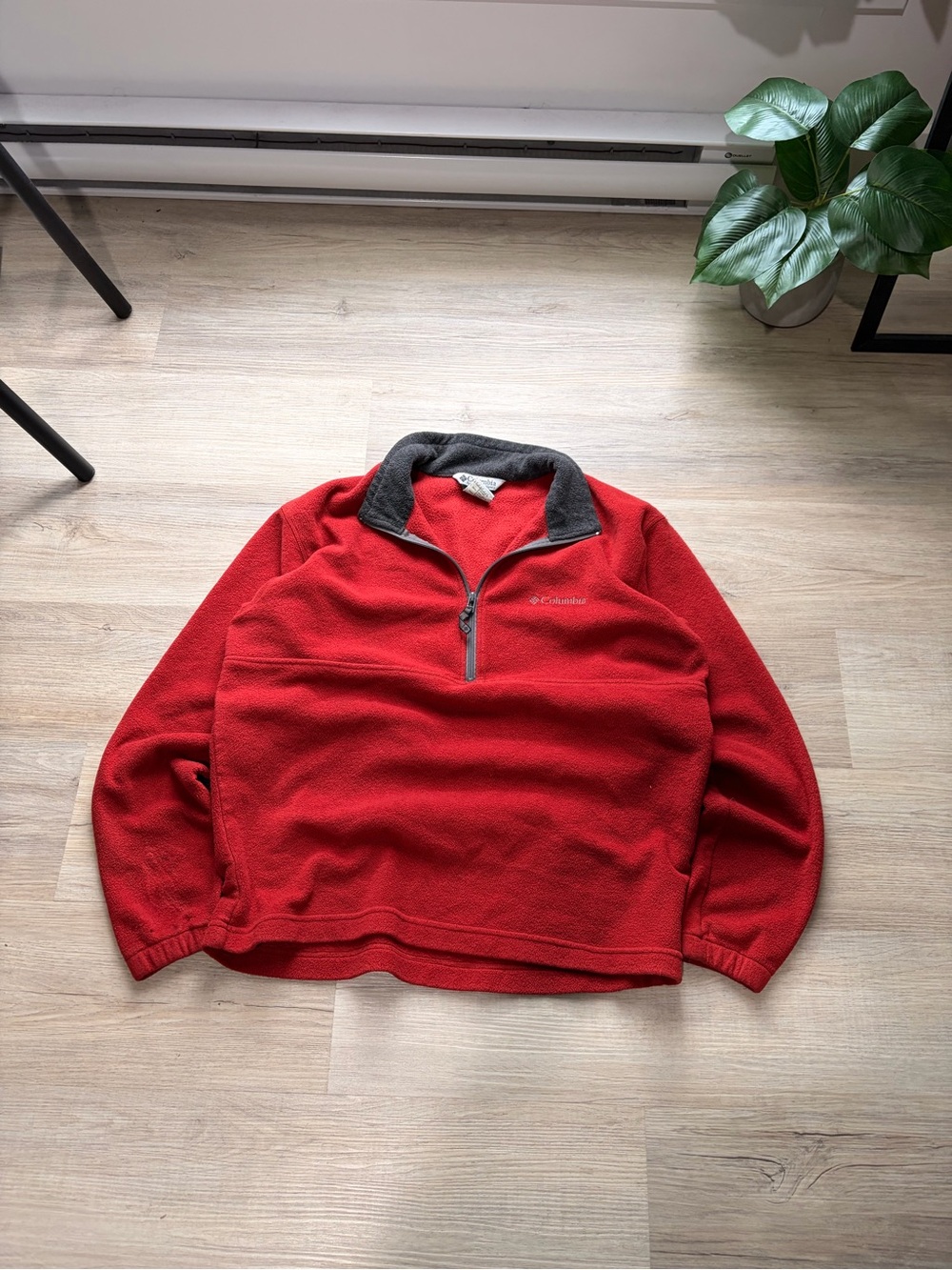 Columbia sports quarter zip fleece sweater unisex